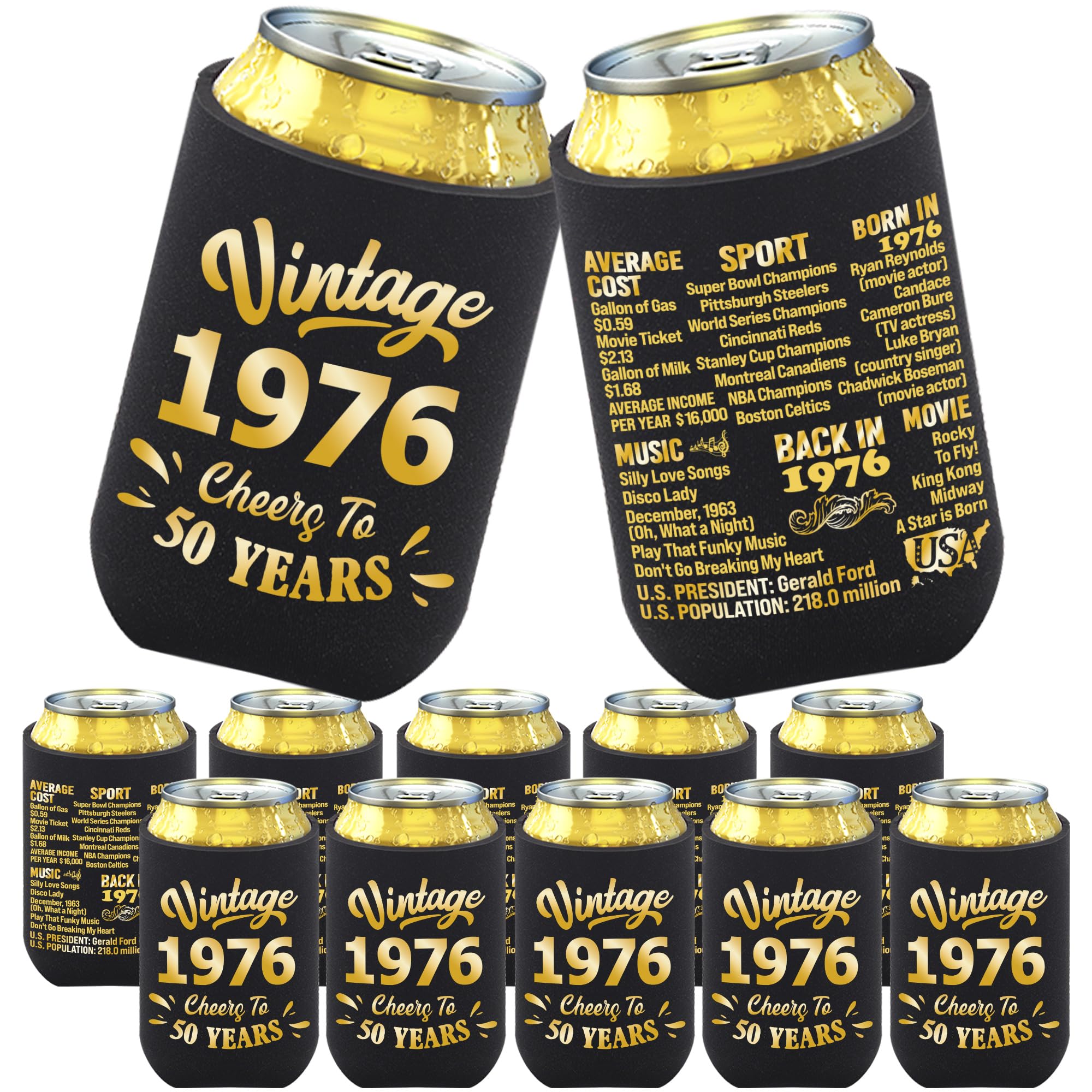 50th Birthday Decorations Men Women 50th Birthday Gifts for Her Him 50th Party Decorations 50 Years Old Bday Party Favors Supplies Fifty Birthday