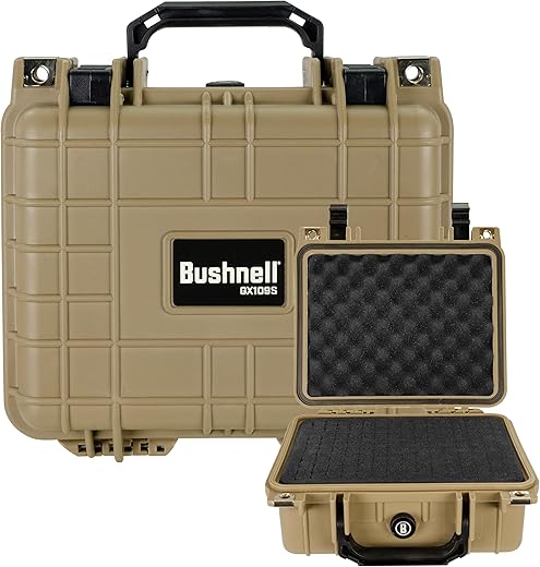 Ultimate Review of the Bushnell 10.62in Waterproof Gear Case with Foam - Tan BN00022-TAN