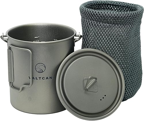 Valtcan 25.4 fl oz Titanio Pot Backpacking Mug 25.4 oz