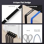 Cat8 Ethernet Cable 5ft 5Pack 5-Color, 2000MHz 40Gbps High Speed LAN Network Cord, RJ45 Flat Cat 8 Patch Cable for Modem/Gaming/Router/PC/PS5/Xbox