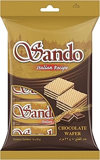 Sando Chocolate Wafer 8 Pack 32 g