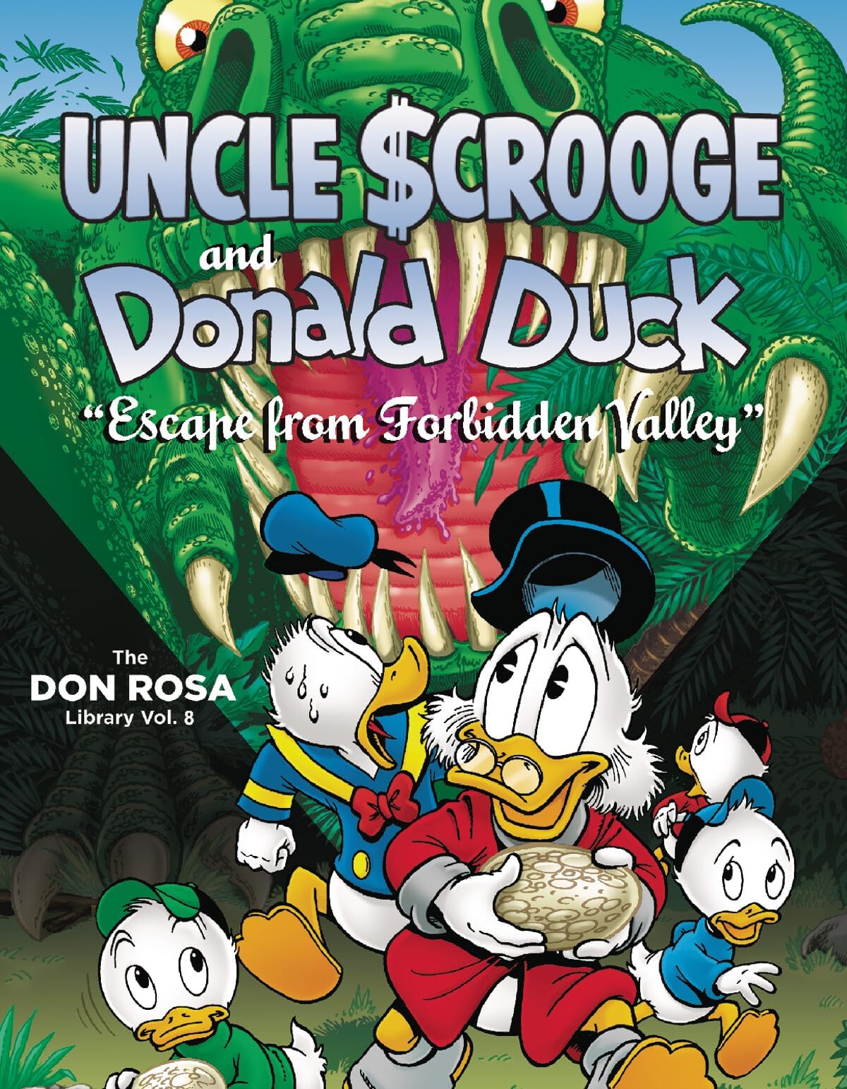 Walt Disney Uncle Scrooge and Donald Duck the Don Rosa Library 8: Escape from Forbidden Valley: The Don Rosa Library Vol. 8: 0 Hardcover – 9 January 2018