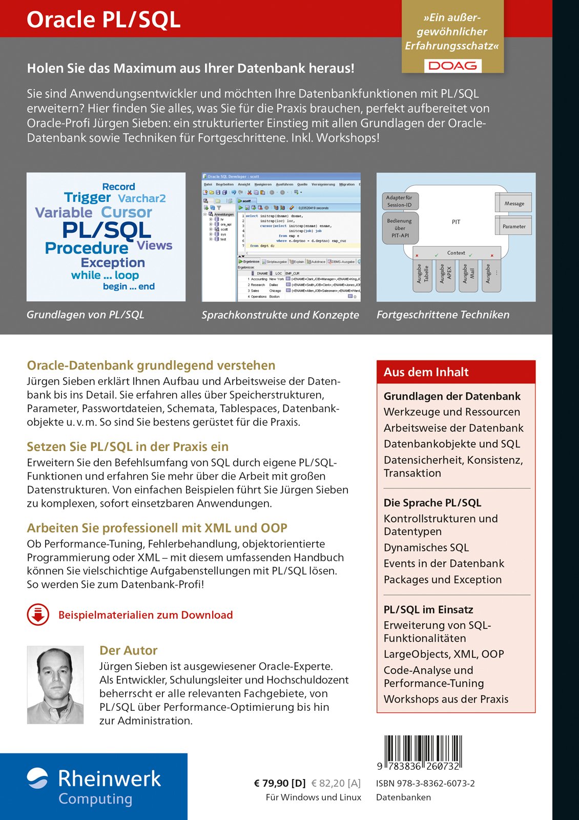 Oracle PL/SQL: Das umfassende Handbuch für Datenbankentwickler