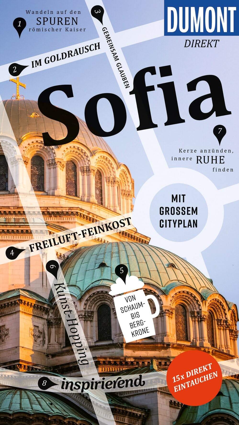 DUMONT direkt Reiseführer Sofia: Mit großem Cityplan