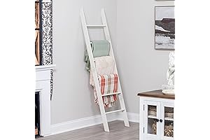 6-Tier Blanket Ladder for Living Room and Bedroom