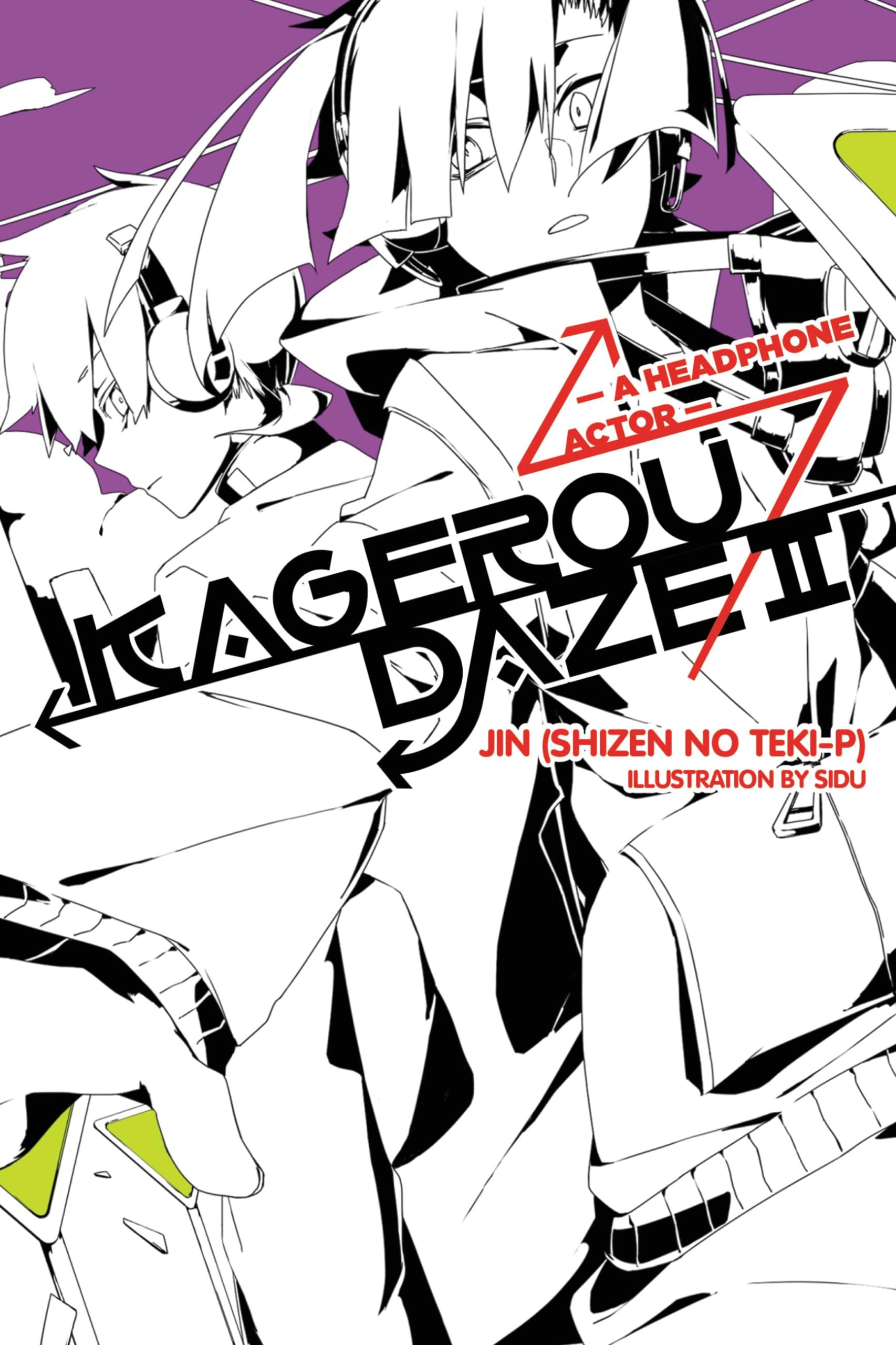 Kagerou Daze, Vol. 2 (light novel): A Headphone Actor (KAGEROU DAZE LIGHT NOVEL SC)