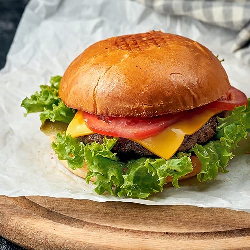 Miniatura 7 de 50 hojas de papel de carnicero desechables de carnicero blanco de 12 x 12 pulgadas, hoja de carne cuadrada precortada, papel de carnicero sin cera,