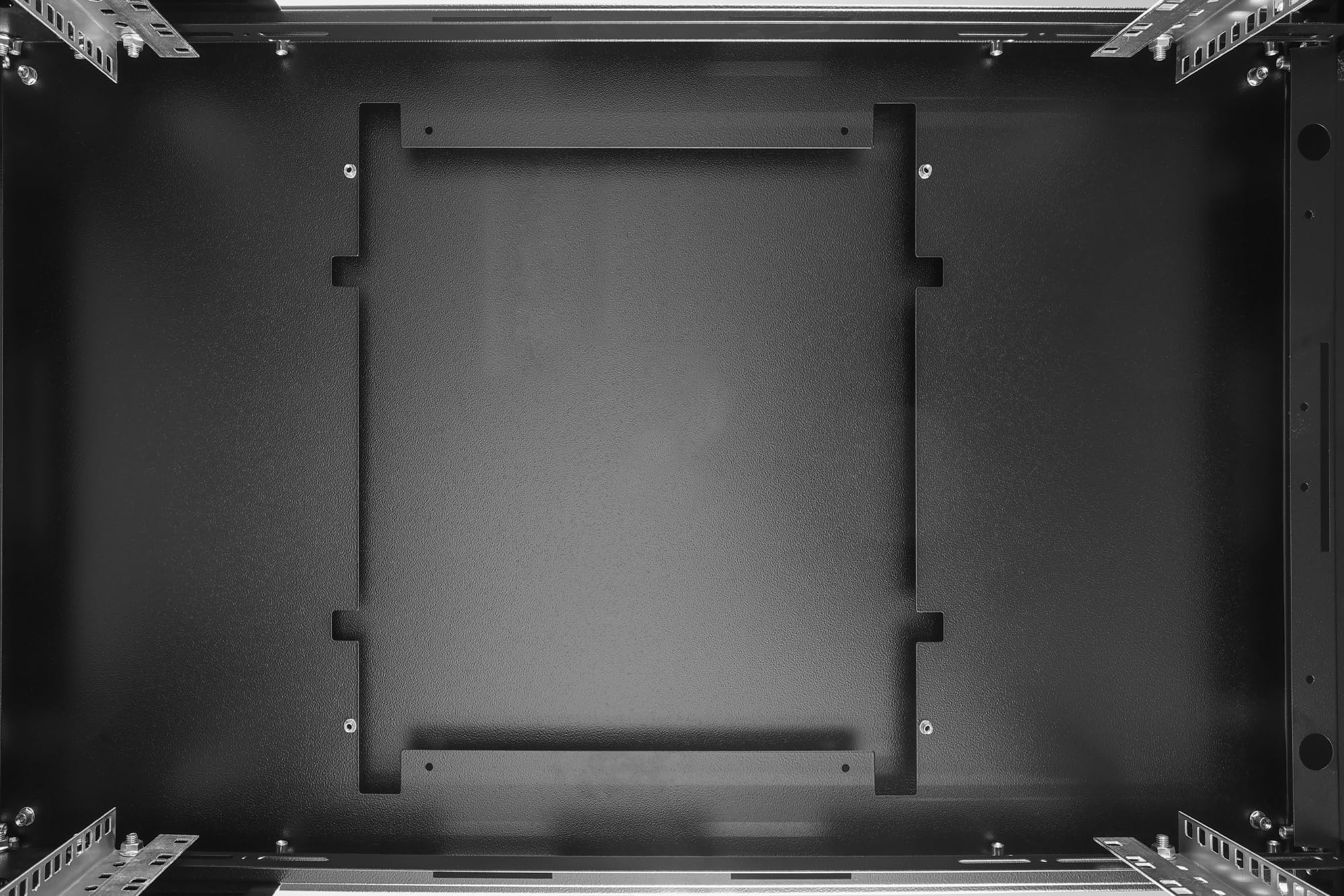 DIGITUS Szafa serwerowa – 19 cali 26 U – 60 x 100 cm – seria Unique Server-N – nośność 1200 kg – głębokość użytkowa 943 mm – perforowane drzwi stalowe – czarna
