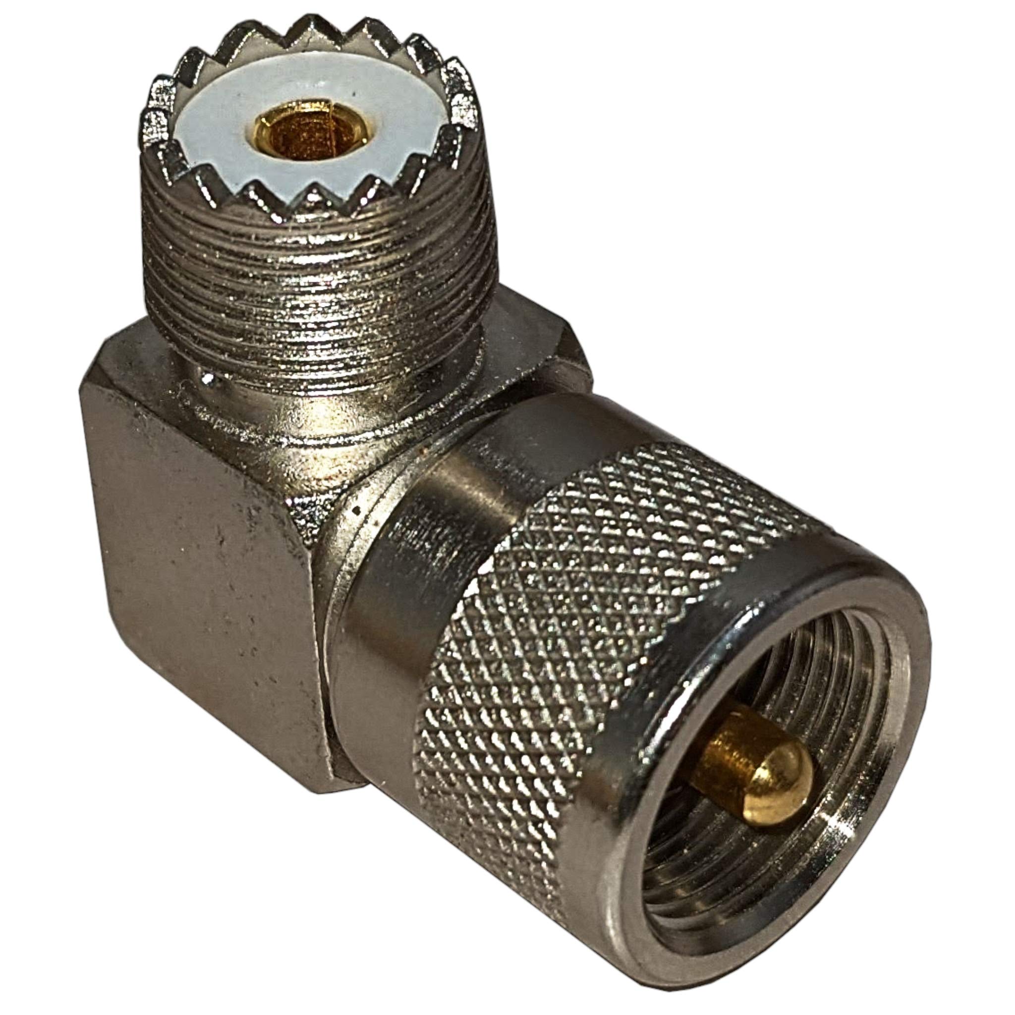 generic UHF M(Male) to F(Female) Right Angle Adaptor-picture-30