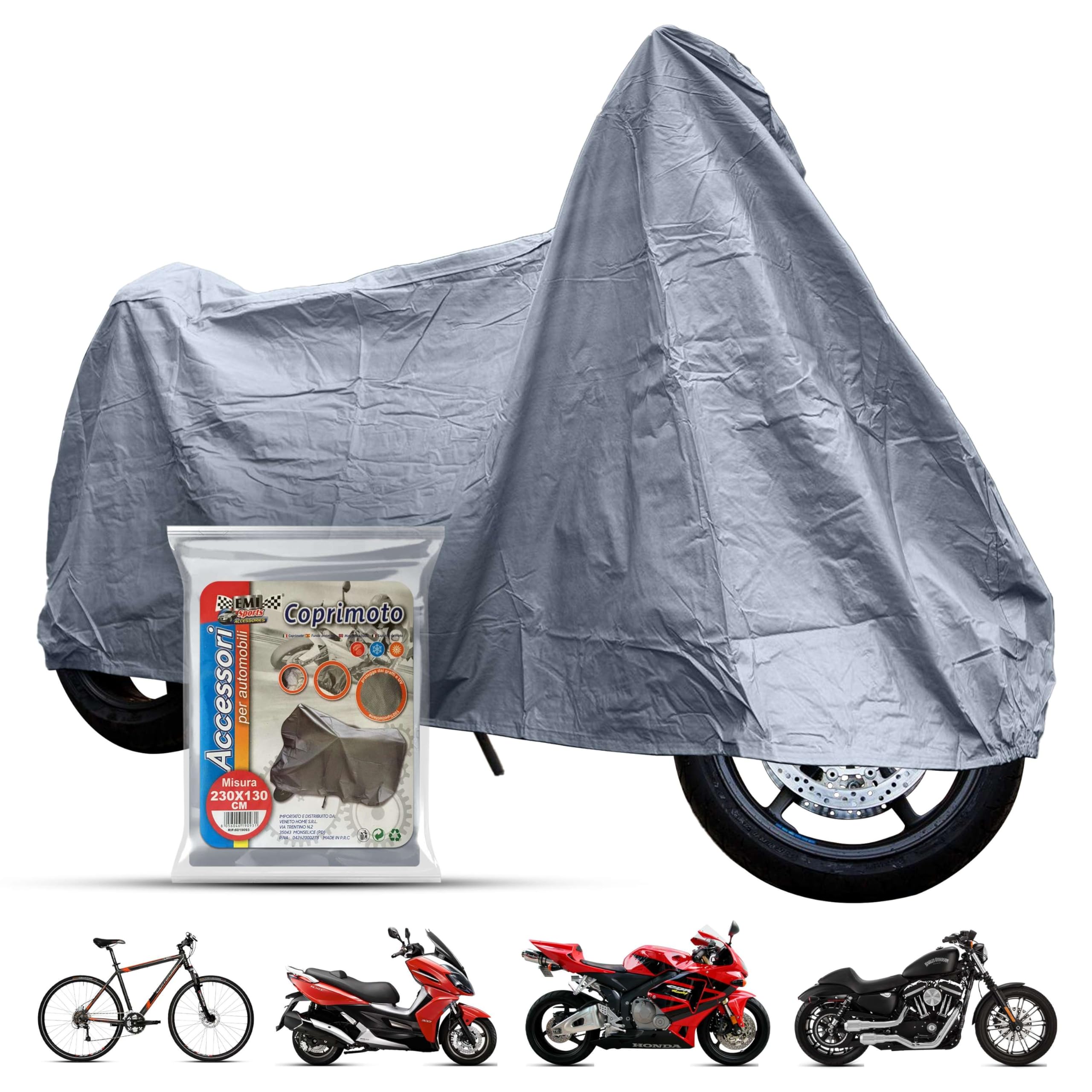 Tempo di saldi Telo Copri Moto Impermeabile Protezione Fodera Bici Scooter Anti Polvere Pioggia