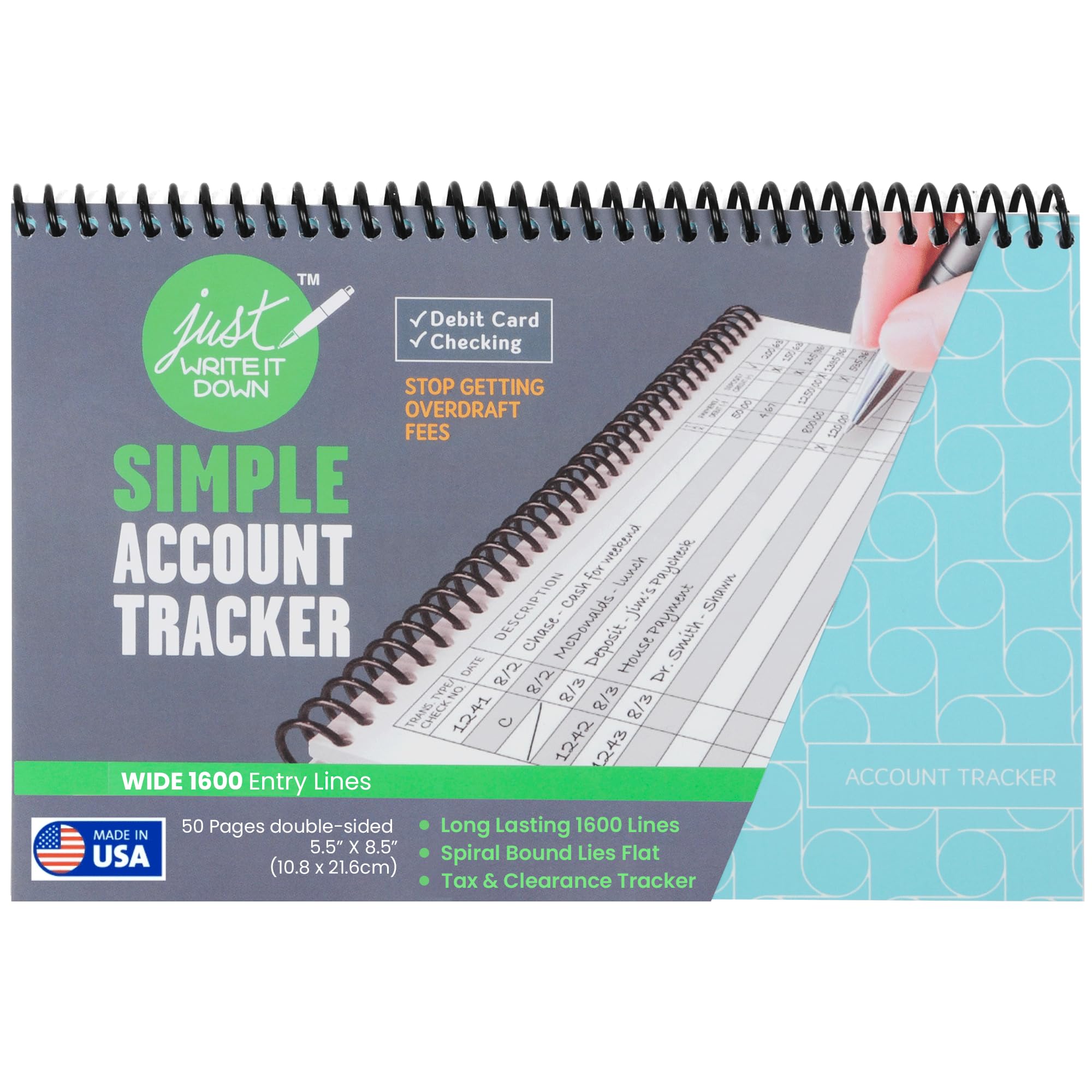 The Superior Check - Libreta para registro de transacciones bancarias