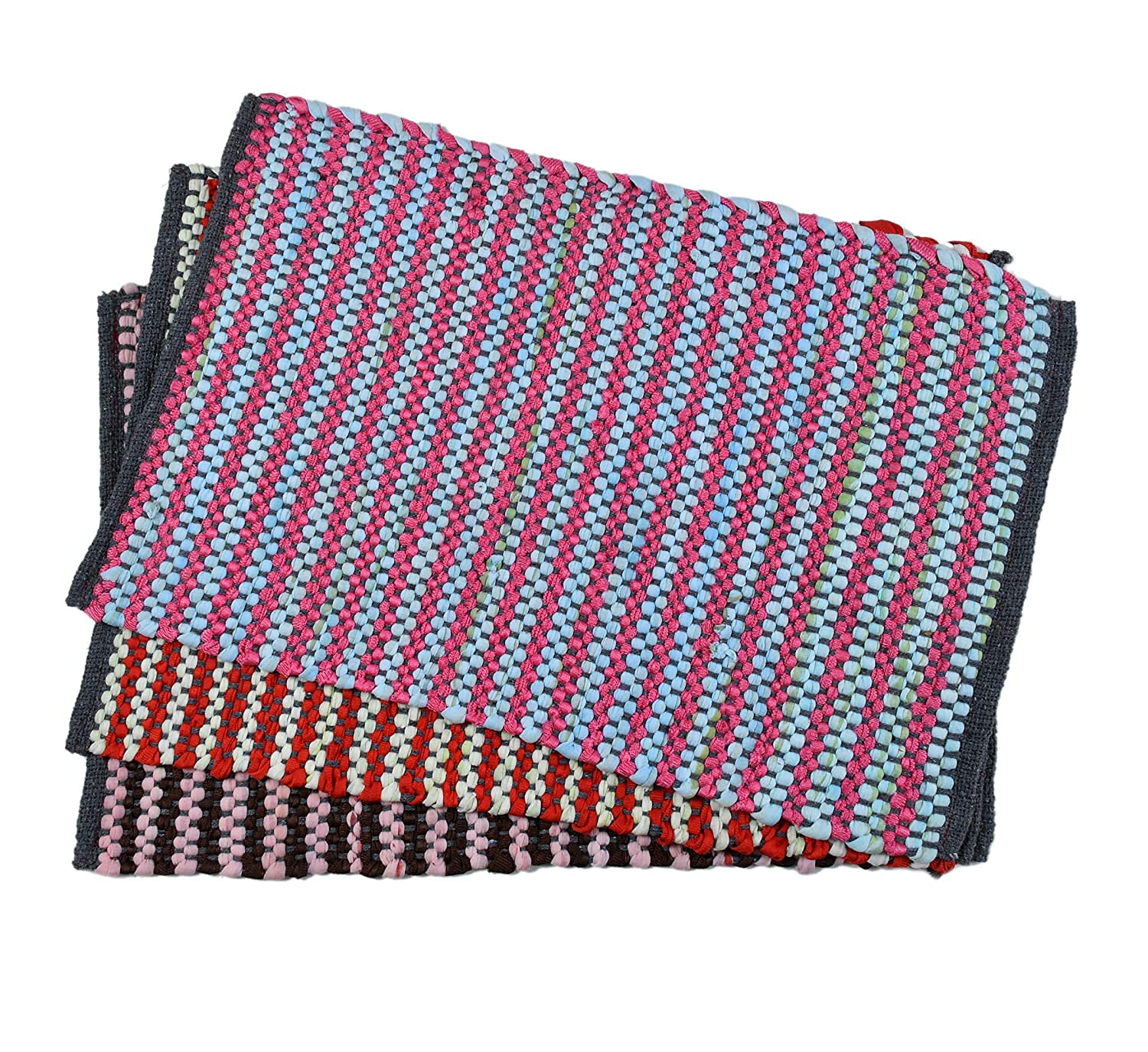 AMRO HOME NEEDS Multi Colour Traditional Style Checkered Design Cotton-Polypropylene Blend Door MAT Size 16 X 24 INCHES (Pack of 3) (B09424MHMW) Amazon Price History, Amazon Price Tracker