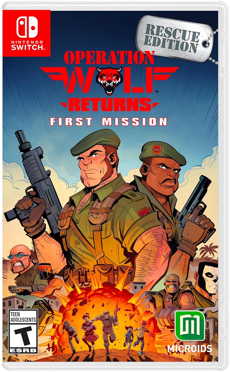 Operation Wolf Returns: First Mission - Rescue Edition Nintendo Switch