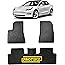 Model 3 Accessories Floor Mats Tesla Model 3 All Weather Floor Mats Heavy Duty Floormats Black Latex Rubber 2017 2018 2019 Fu