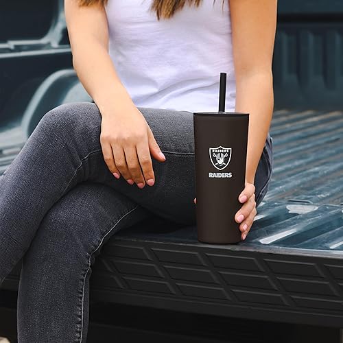 Miniatura 111 de FOCO NFL - Vaso de viaje de 22 onzas con aislamiento con logotipo de equipo de la NFL unisex