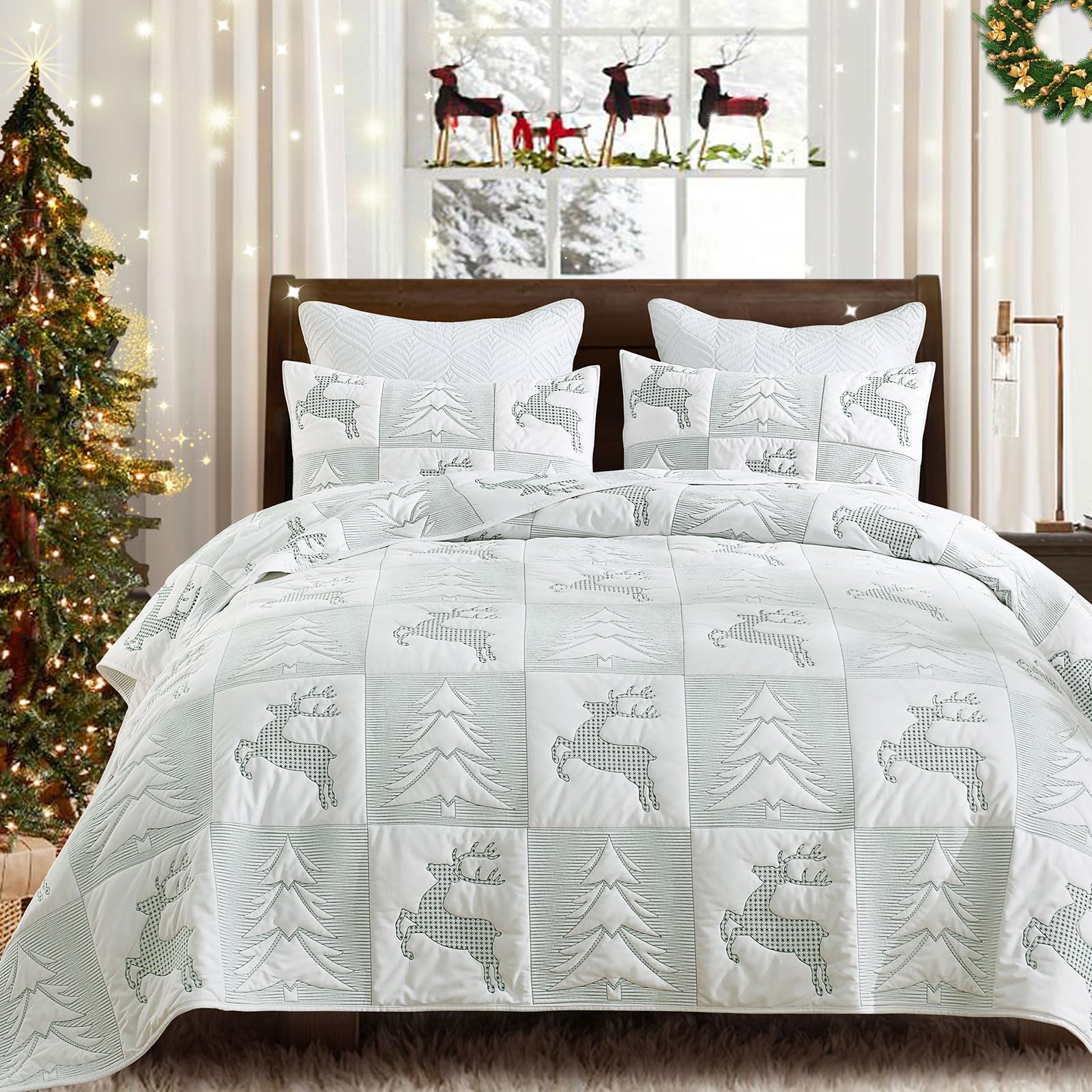 Terrific King Size Christmas Quilts Pictures