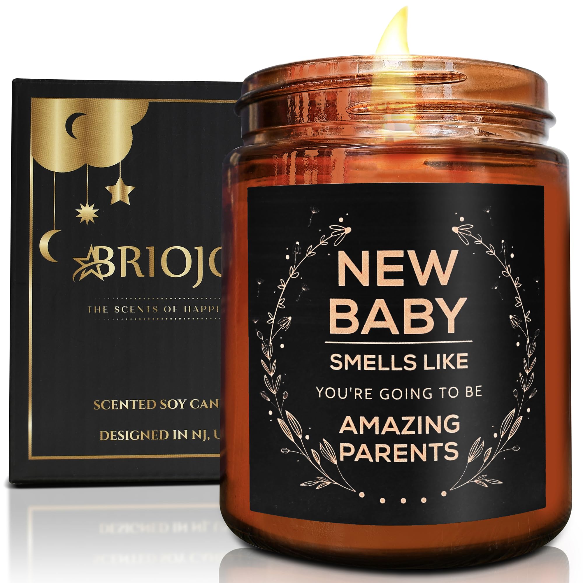 BRIOJOY Gender Reveal Candle