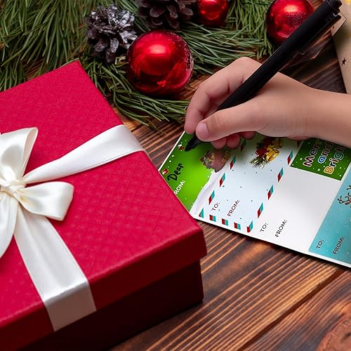 Miniatura 4 de Etiquetas de Regalo - 250 PCS Etiquetas de Regalo de Navidad Pegatinas de Regalos de Navidad Etiquetas Autoadhesivas de Navidad Etiquetas de Navidad