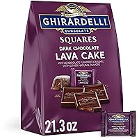 Vista 15 de GHIRARDELLI Cuadrados de frambuesa de chocolate oscuro, bolsa de 5.32 onzas