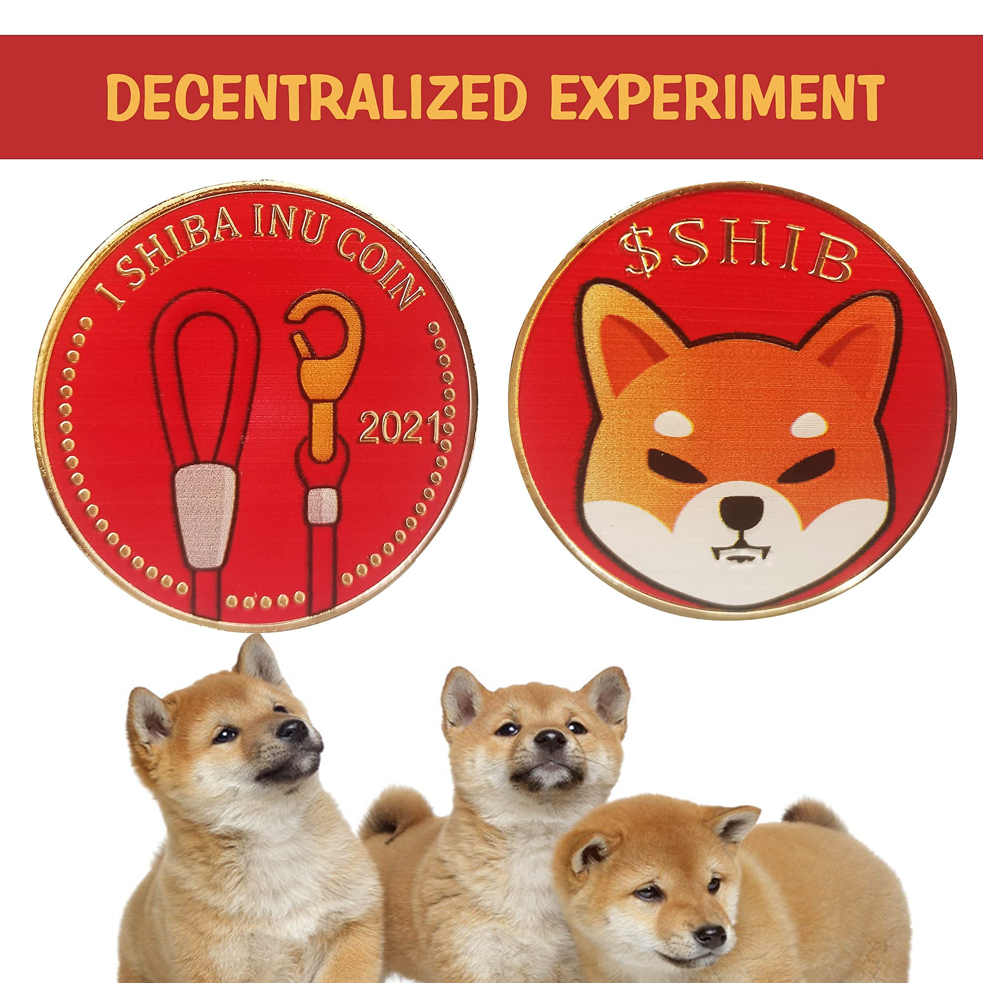 Neatbuddy SHIB Shiba Coin, 2021 Newest Metal Gold Plated Physical Souvenir  Dogecoin Coin, Commemorative Collectible Coins, : Amazon.sg: Toys