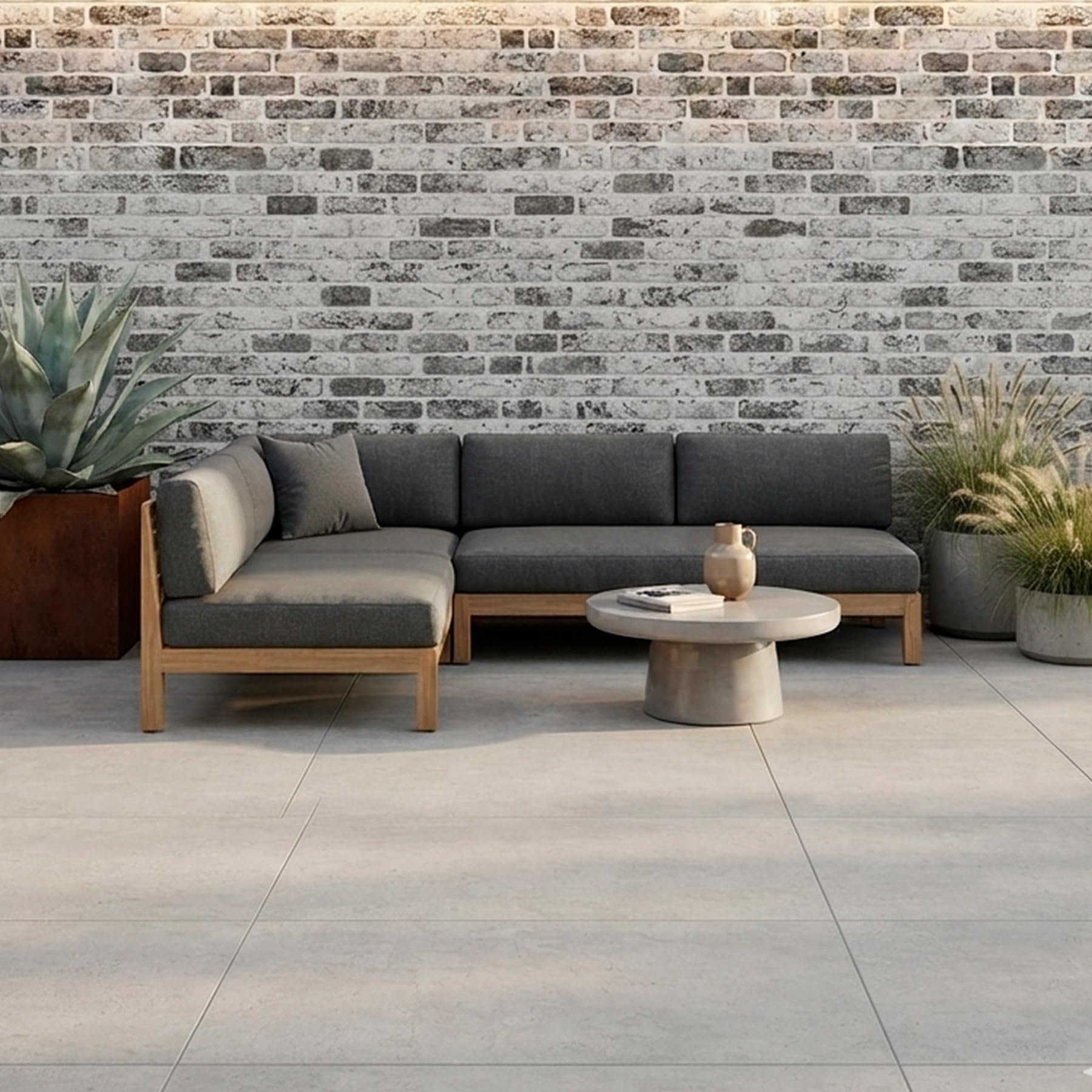 Paneles de revestimiento de pared efecto ladrillo, 10 piezas (5 m2), 50 x 100 x 2 cm, paneles de poliestireno (EPS), aislamiento térmico, ajustable, para interior y exterior (Blanco desgastado)