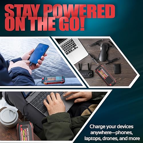 Miniatura 6 de Antigravity Micro-Start XP-20-HD Heavy Duty Lithium Jump-Starter Portable Power Supply