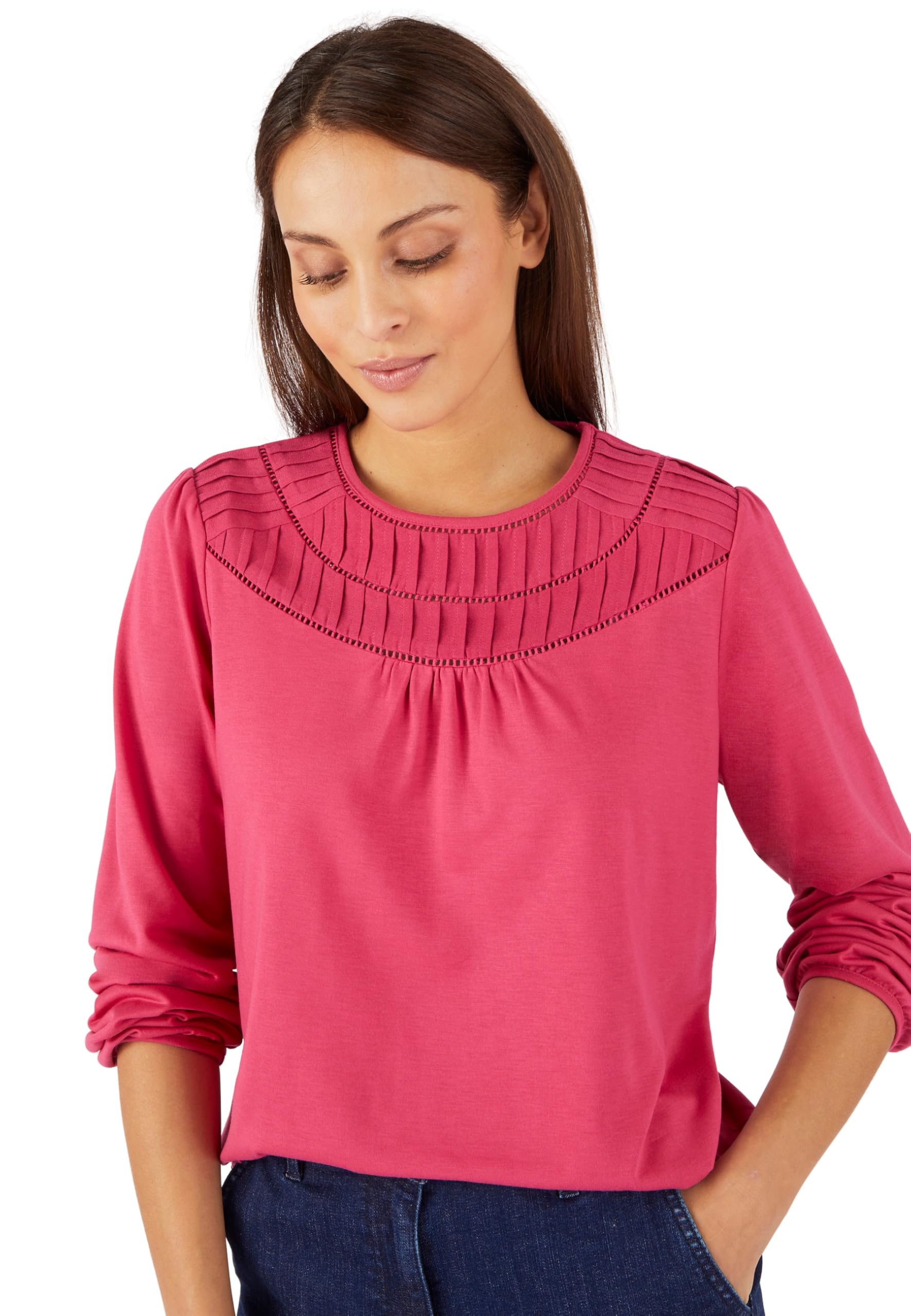 Damart - Thermolactyl Top, Fuchsia, 18/20