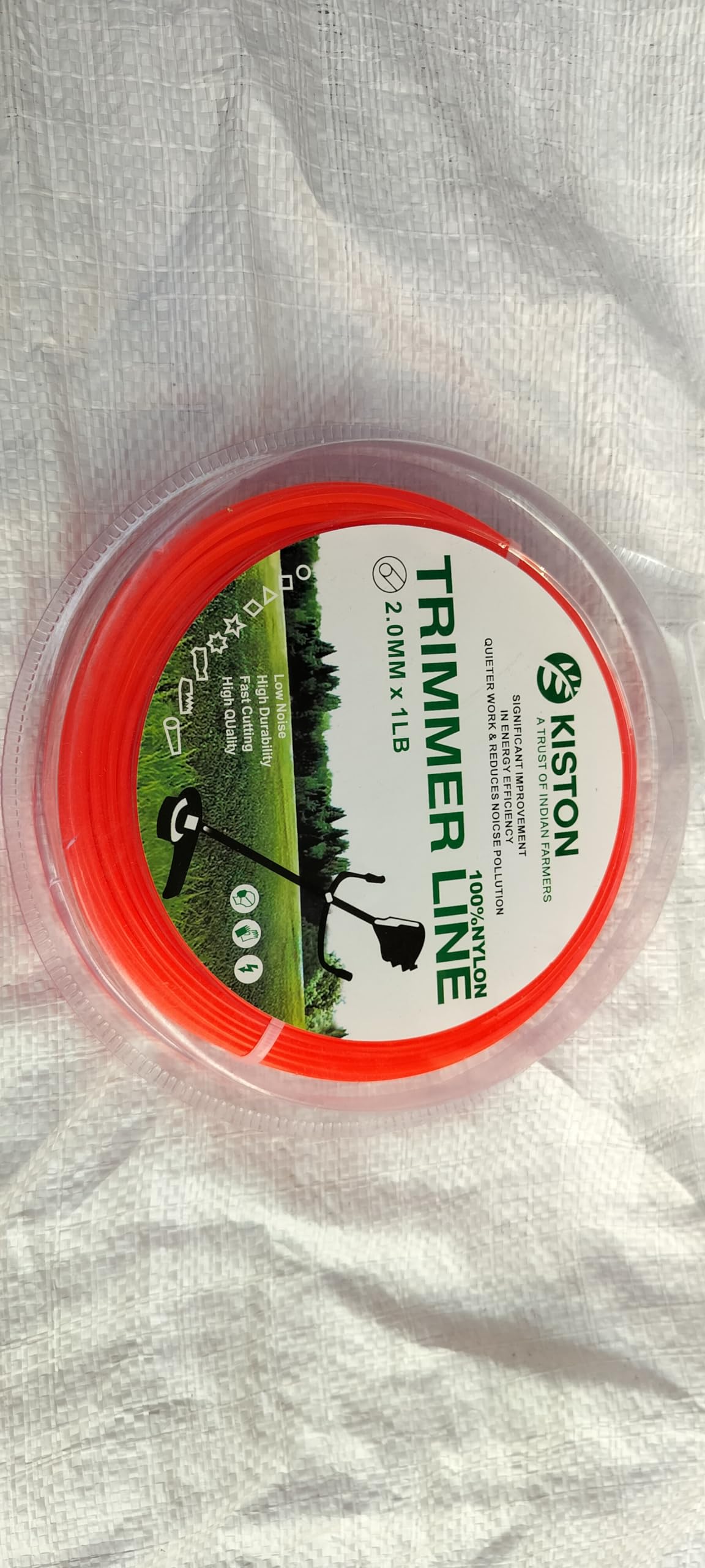 KISTON Nylon Grass Trimmer LINE 2.0MM Round for Brush Cutter (B0CQTHTRHM) Amazon Price History, Amazon Price Tracker