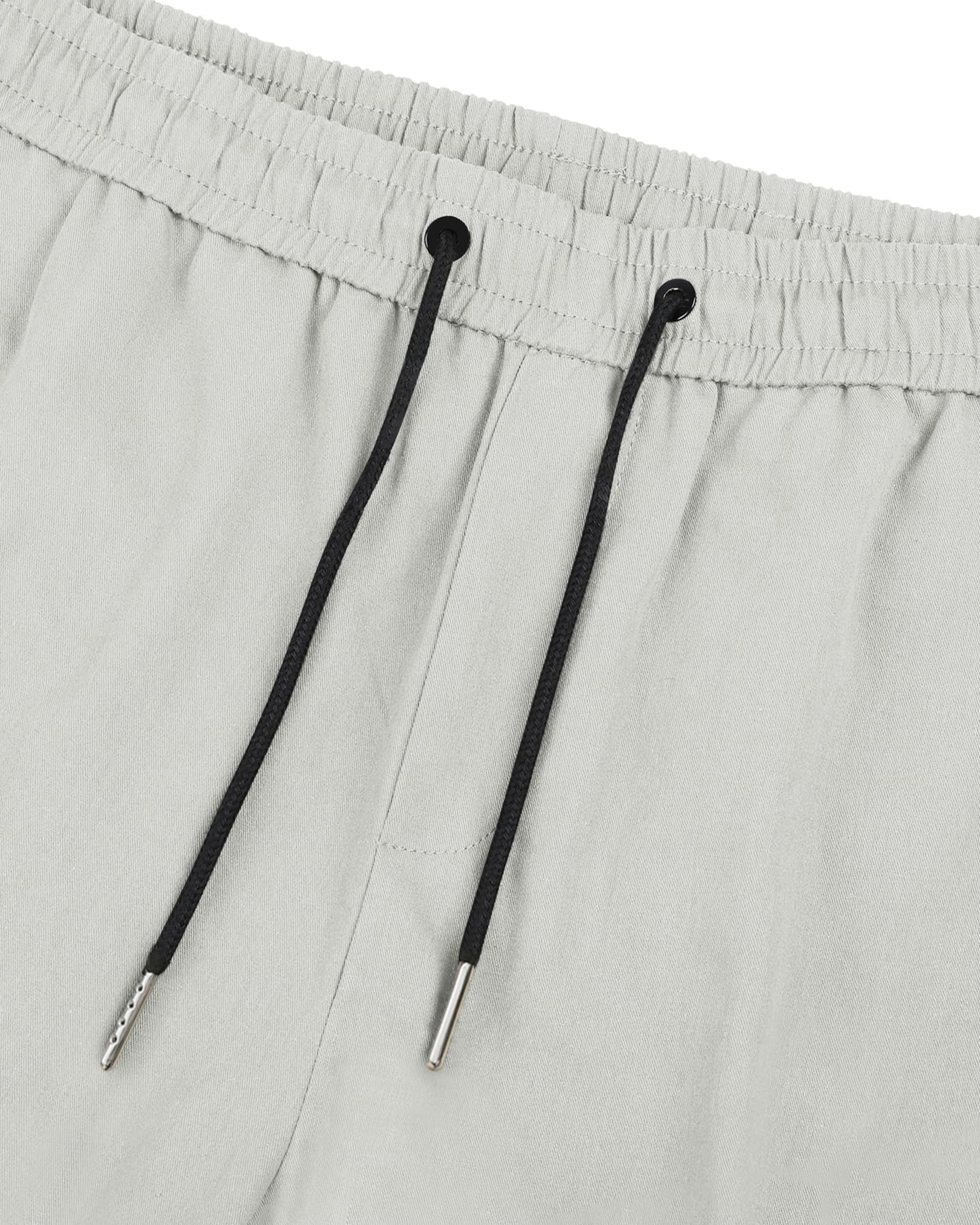 TARAINYA Pantalón Corto Hombre Algodón Transpirable Cordon Ajustable Bolsillos