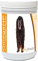 Vista 227 de Healthy Breeds Schnauzer en miniatura Omega HP Ácido graso para piel y pelaje Masticables suaves 60