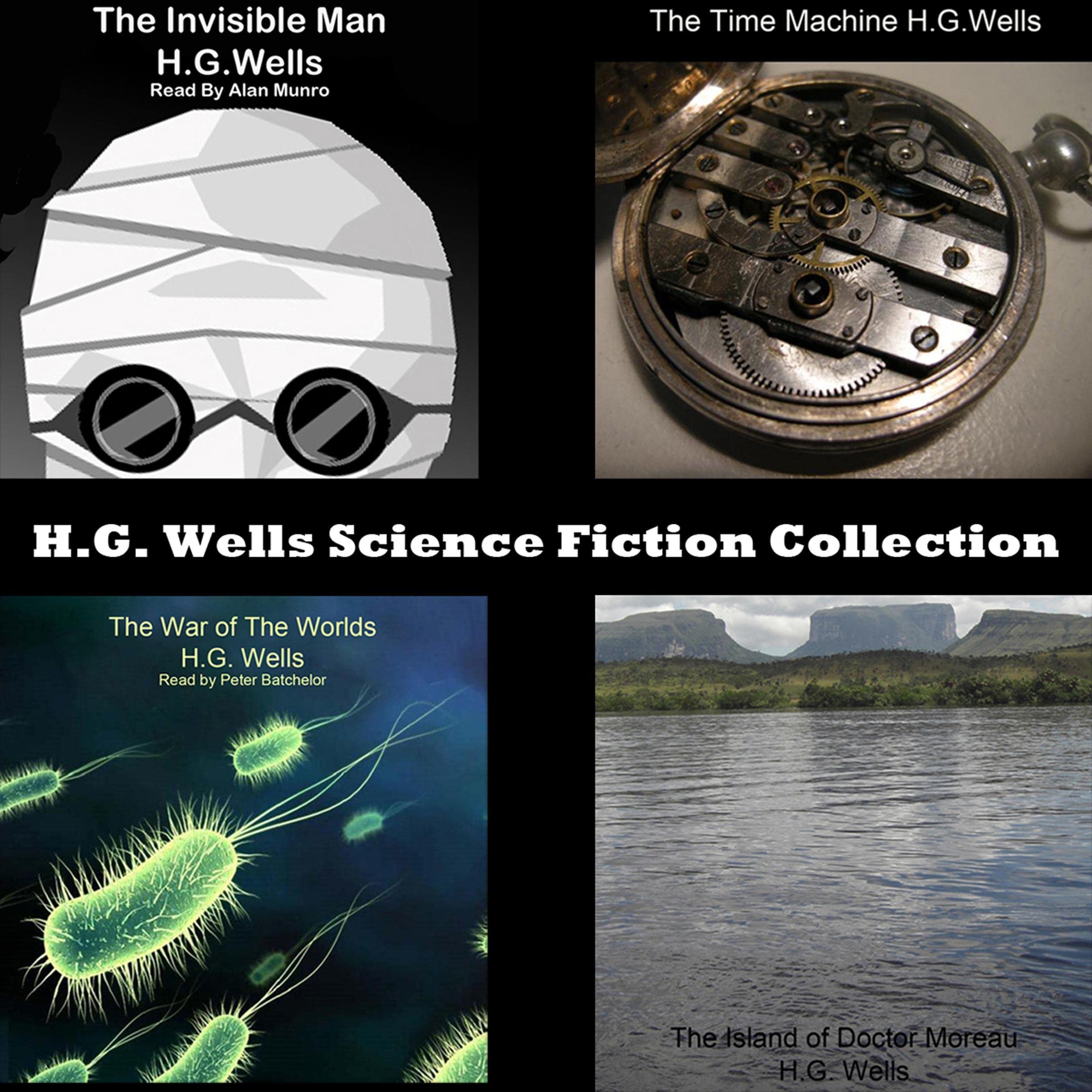 Cover art for H.G. Wells Science Fiction Collection