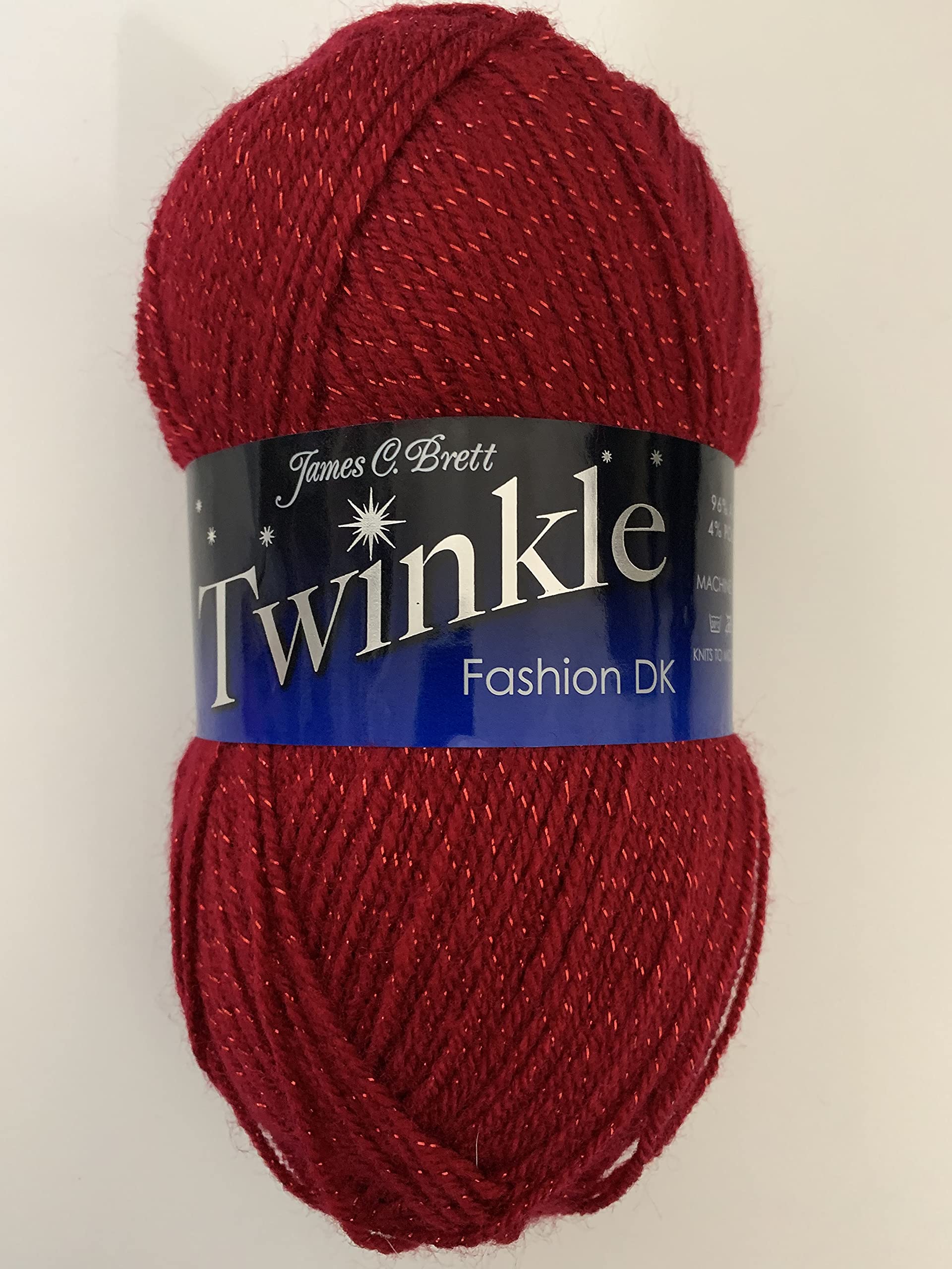 James C. Brett Twinkle 100g Red Yarn