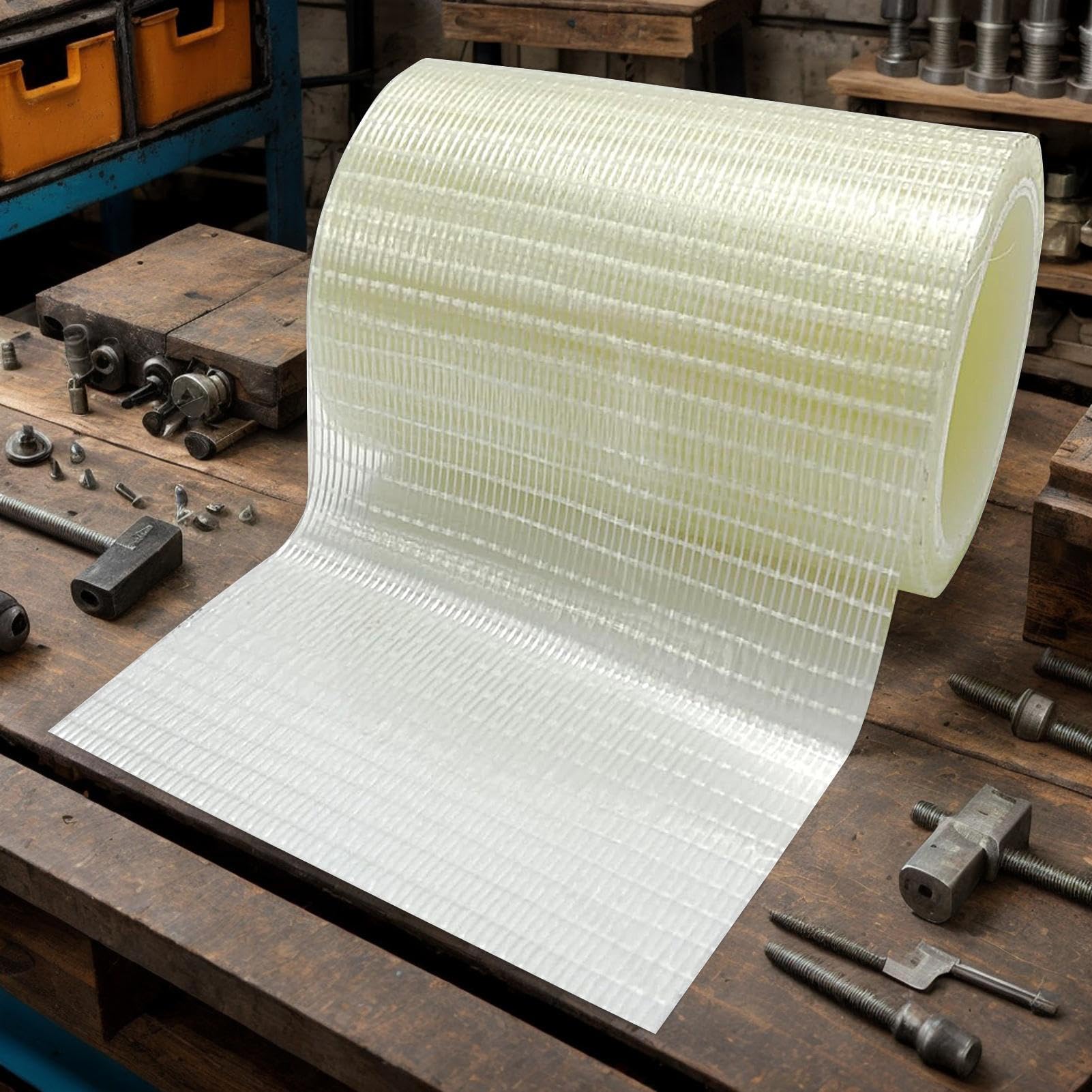 Transparentes Markisen-Reparaturband – -Markisen-Patch-Set, transparentes Fixband, wasserdichte Klebefolie, starke Dichtung, Outdoor-Abdeckung,