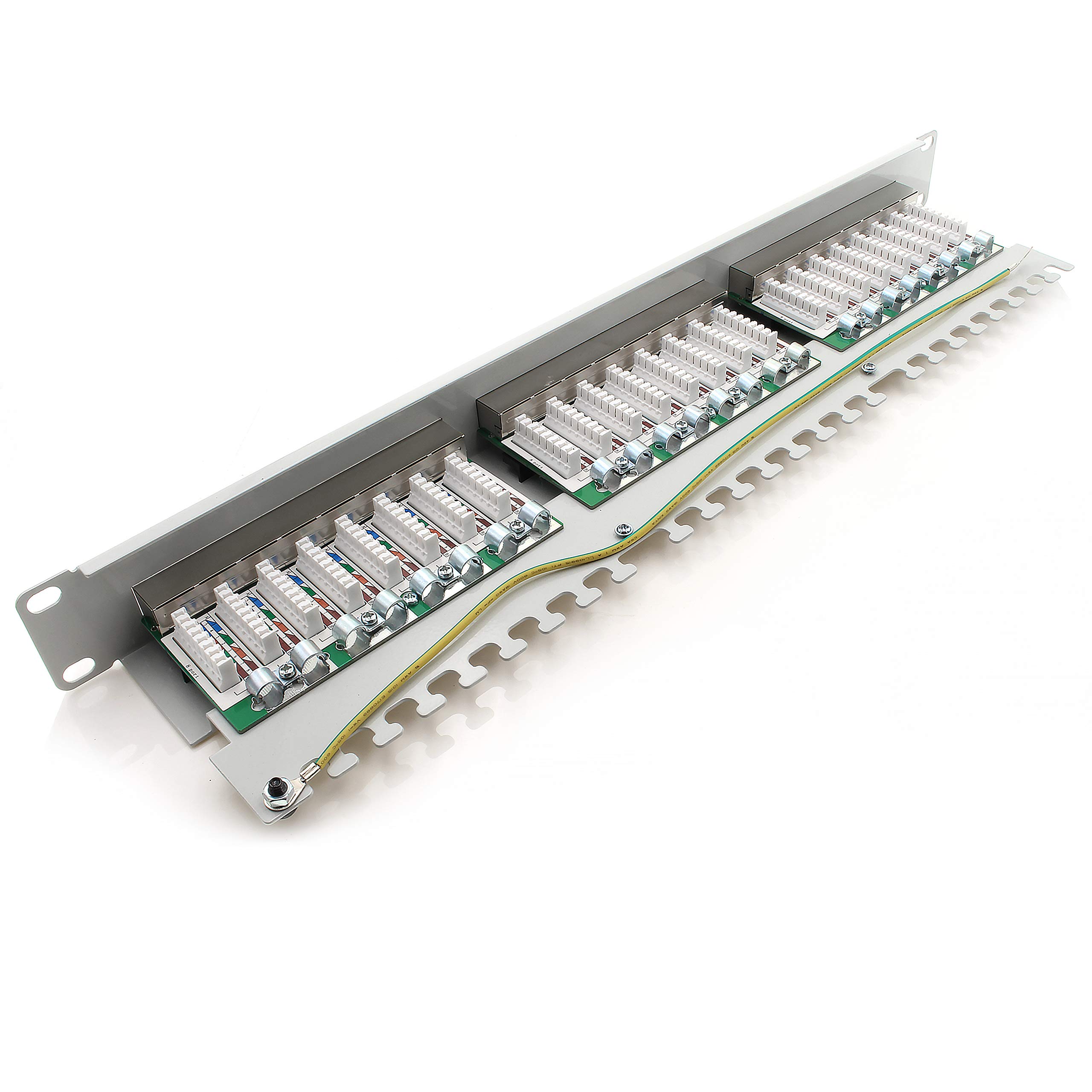 CAT6 24 PORT 180D UNSHIELD PATCH PANEL – Bellcom Technologies