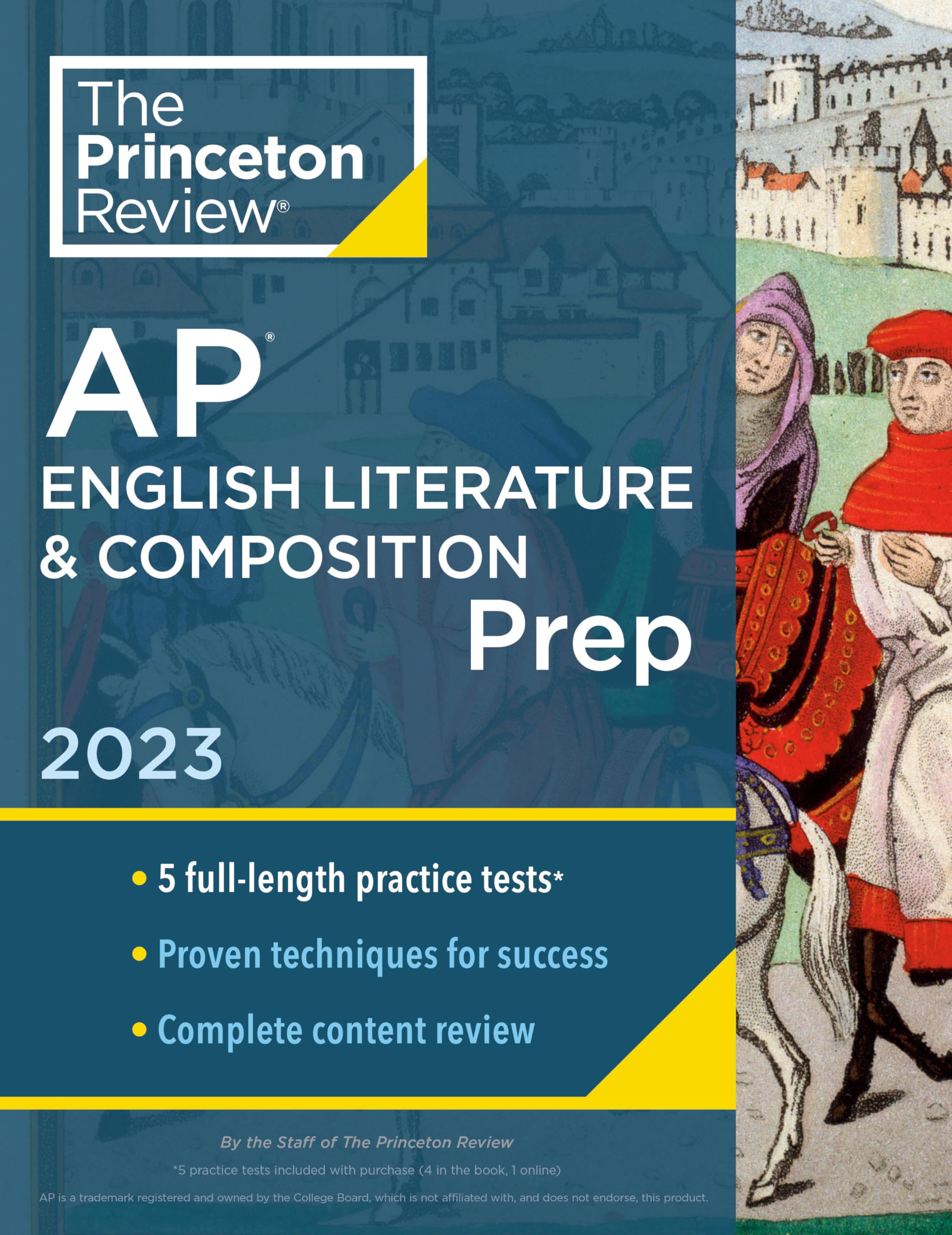 Princeton Review AP English Literature & Composition Prep, 2023: 5 Practice Tests + Complete Content Review + Strategies & Techniques (College Test Preparation)