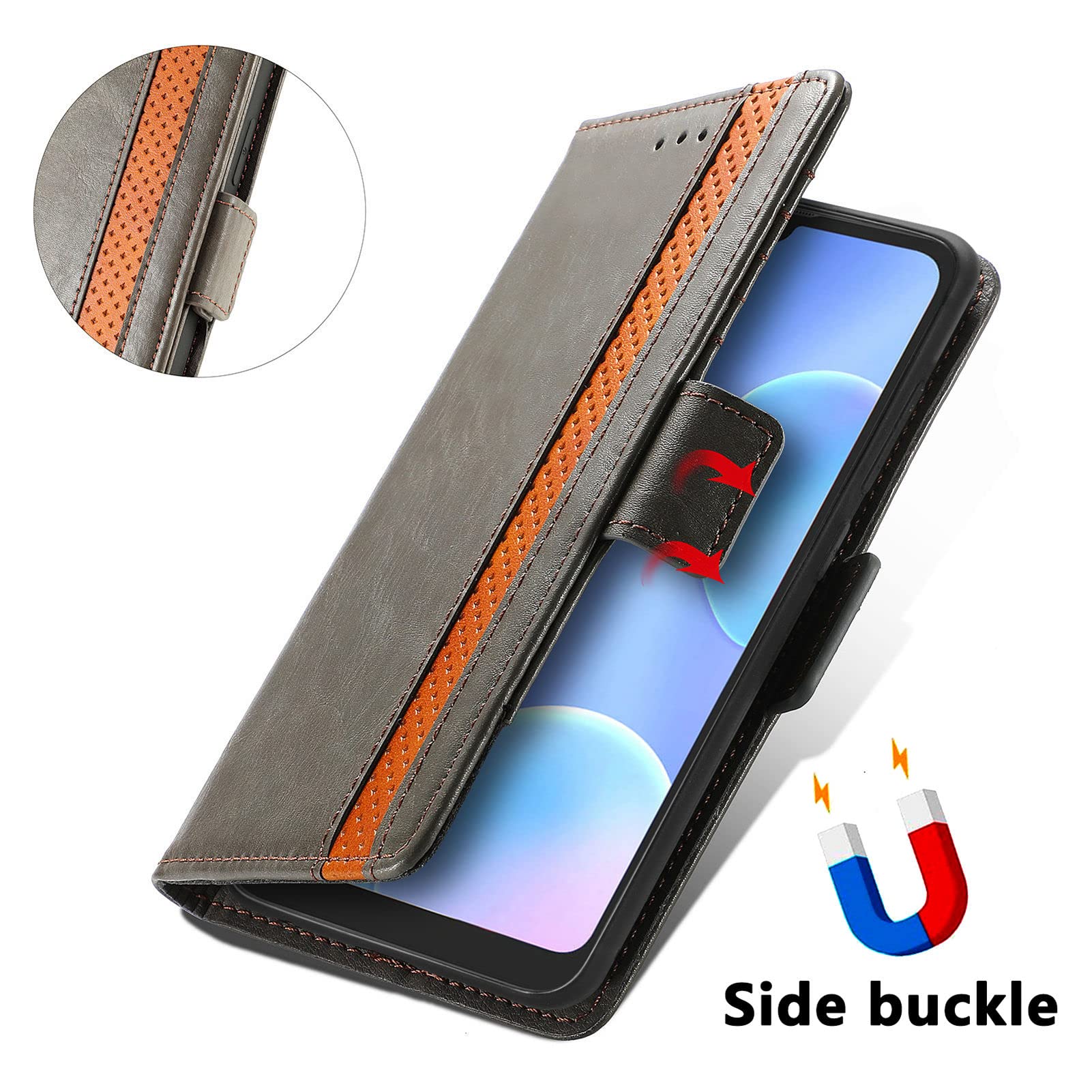 Custodia Portafoglio BLOTECH Per Nokia 2.2 – Flip In Pelle PU Con Glitter, Magnetica, Slot Per Carte, Cinturino E Funzione Stand