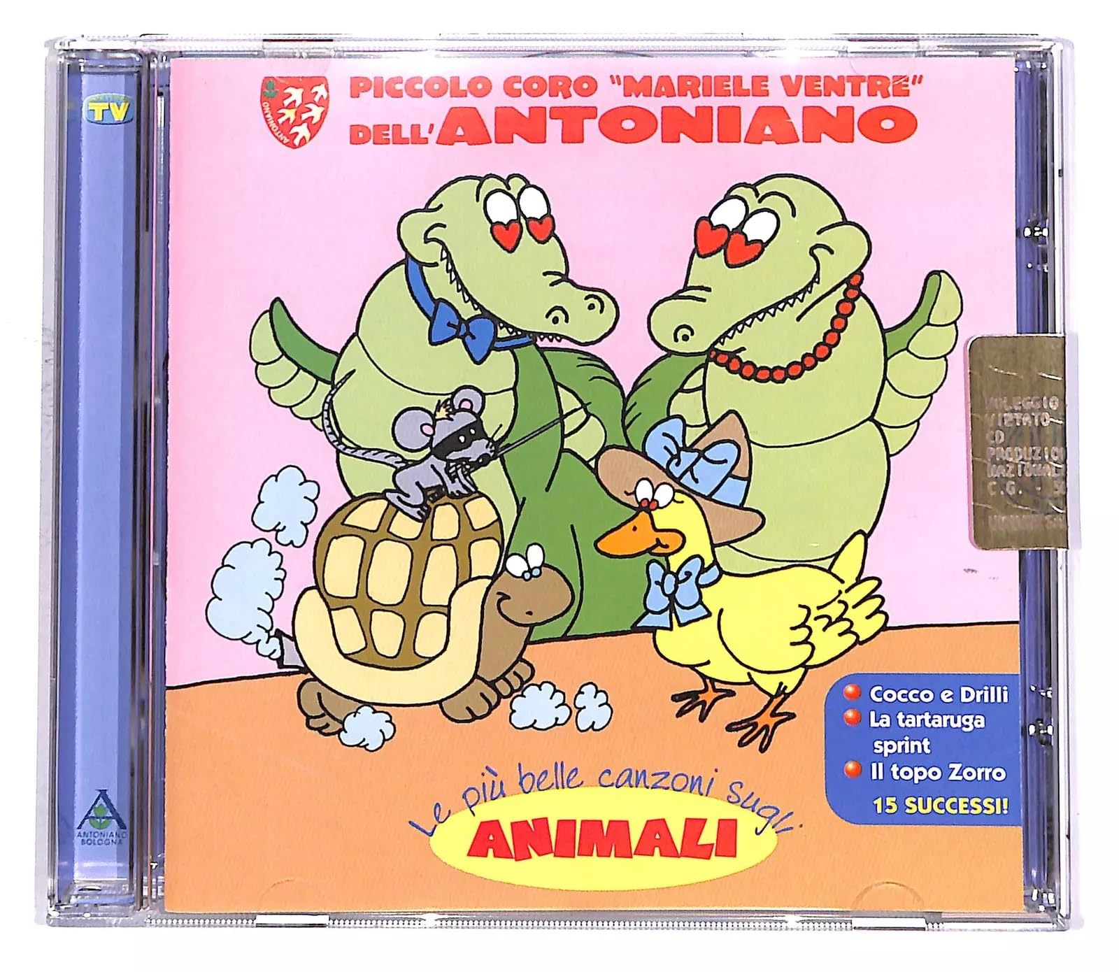 TeknoFilm - CD Audio - LE PIU' BELLE CANZONI SUGLI ANIMALI (2006) - TV SORRISI E CANZONI