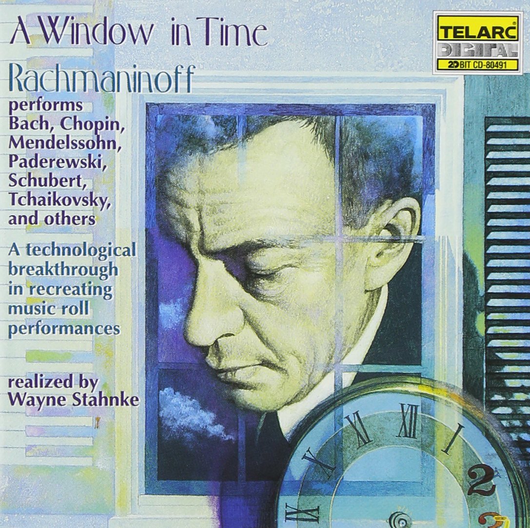 Window In Time (From Music Roll Performances) [Audio CD] Rachmaninov Sergei and Johann Sebastian Bach