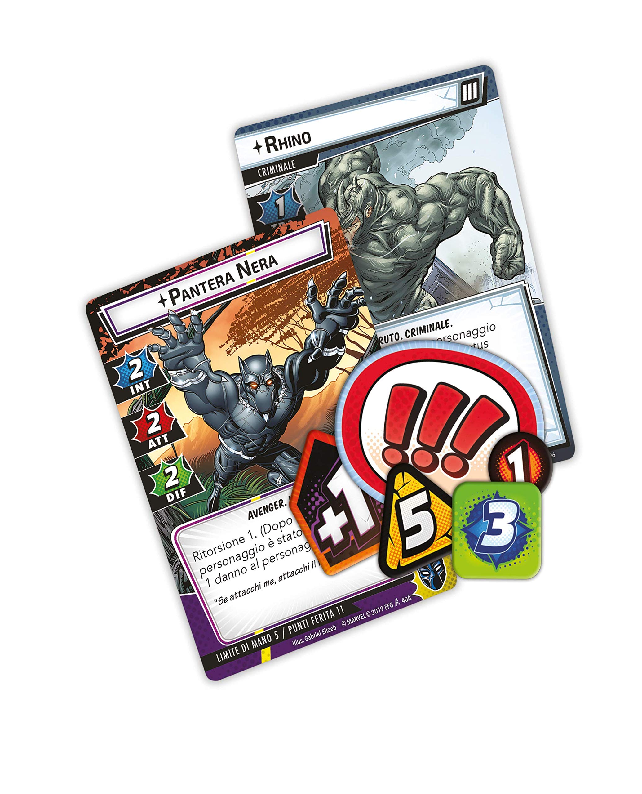 Asmodee, Marvel Champions: Il Gioco di Carte, Gioco da Tavolo, 1-4 Giocatori, 12+ Anni, Edizione in Italiano