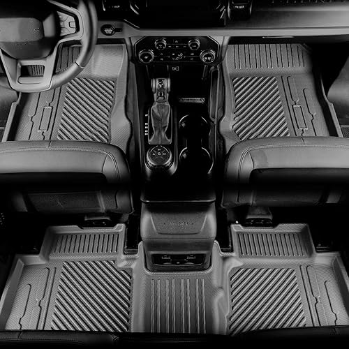 Miniatura 9 de Mabett Tapete de maletero de carga para Ford Bronco Accesorios 2021 2022 2023 2024 de 2 puertas, material TPE para todo tipo de clima para evitar el