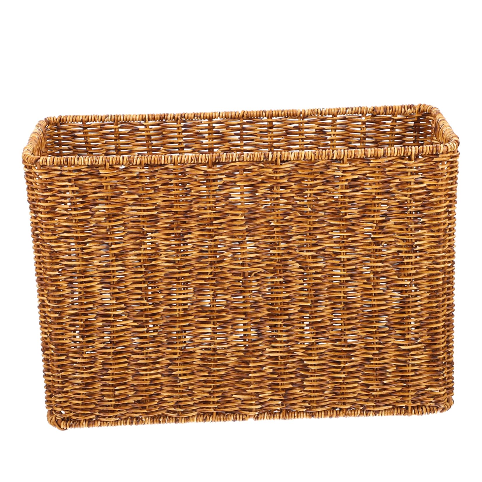 Unomor Large Storage Baskets Extra Large Magazine Basket Decorative Indoor Home Storage Basket