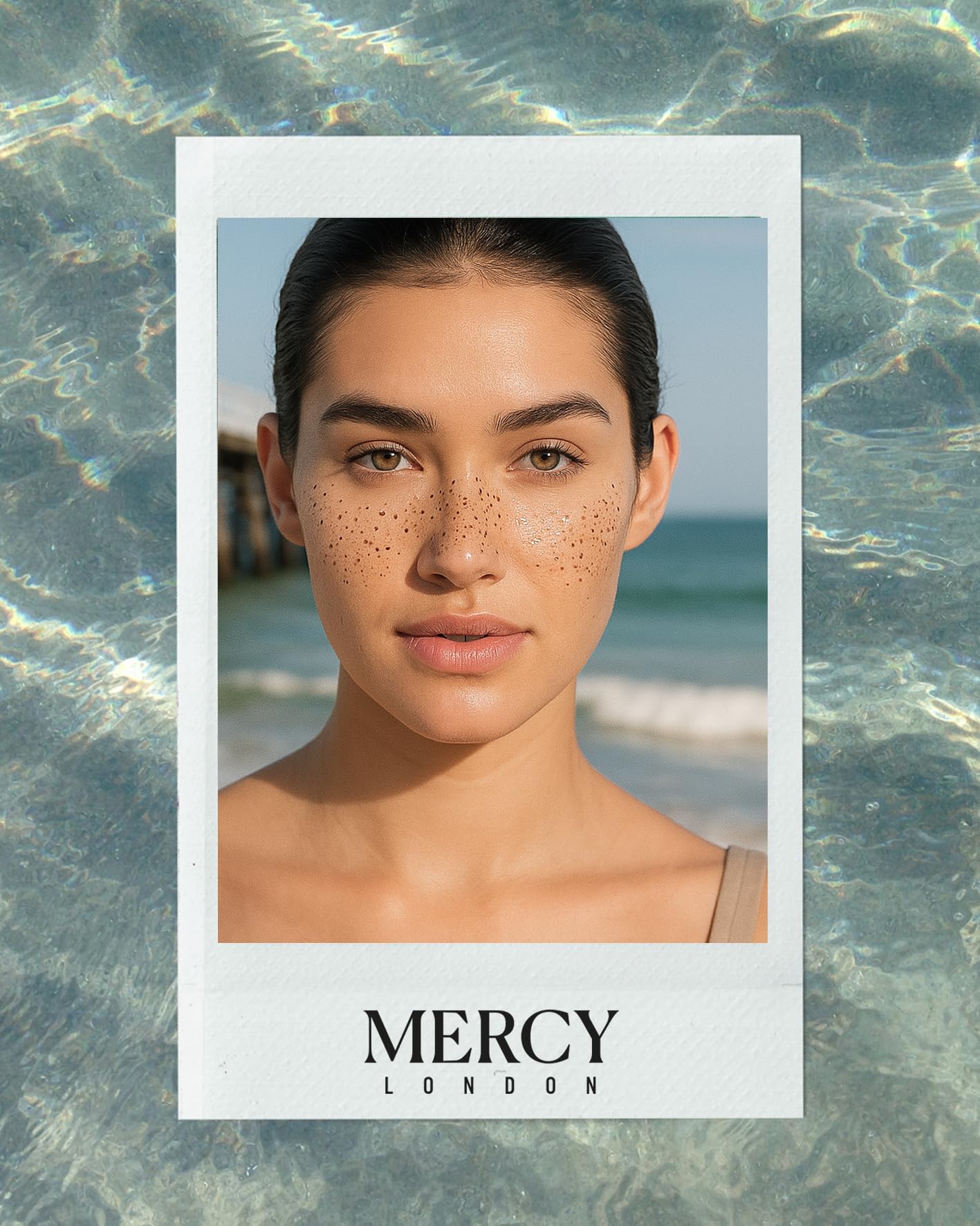 MERCY LONDON Gold Freckle Makeup, 5 pieces Natural & Long-Lasting Faux Freckles, Easy to Apply & Remove, Waterproof - Image 3