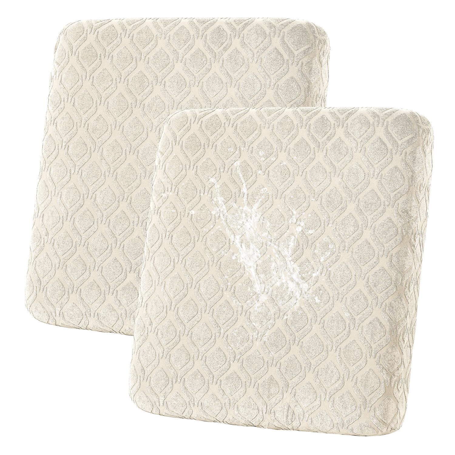 Federa cuscino impermeabile in Fodersan® Plus con cerniera lampo
