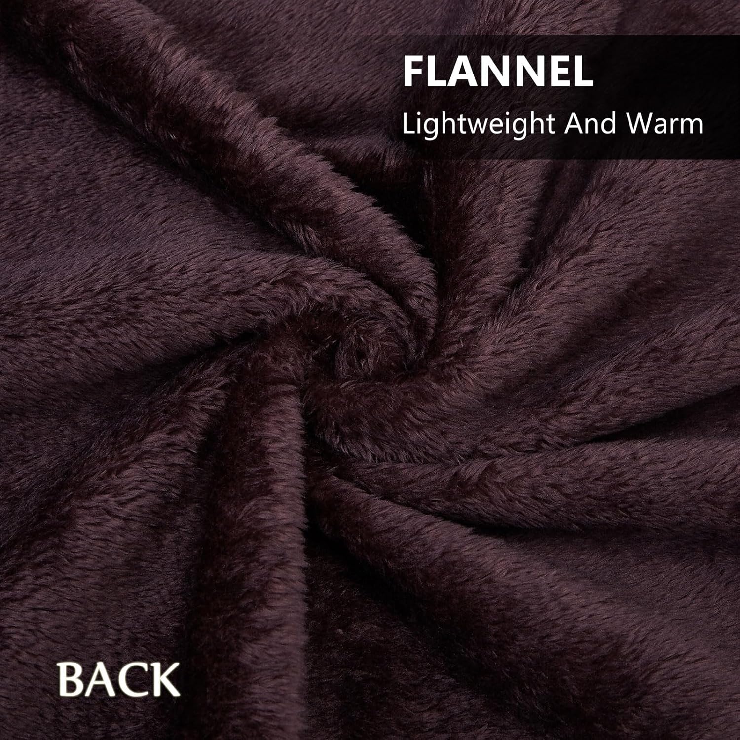 forestfish Fleece Wearable Blanket, Plaid Lap Blanket Comfy Poncho Throw with Buttons for Bed Sofa Office - Image 6