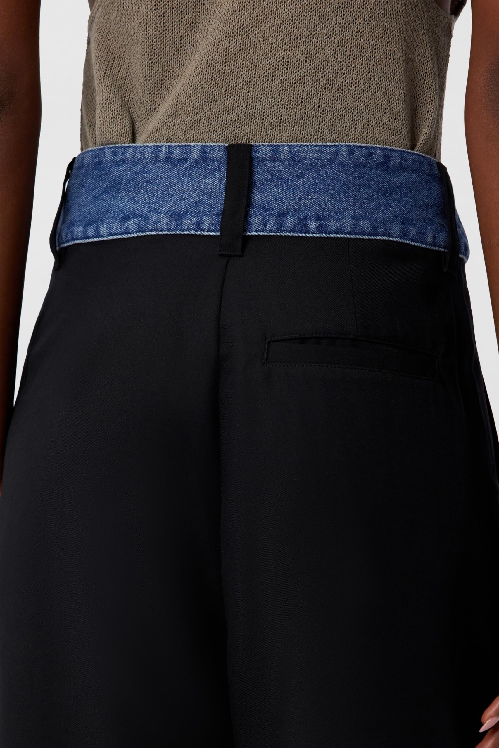 Pant_DENIMWAIST, 2000 Negro, M