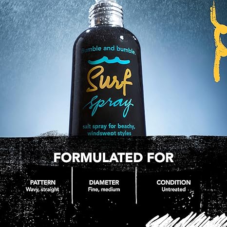 Bumble and bumble. Surf Sea Salt Spray | Volumizing | Air Dry Hair | Adds Tousled Beachy Texture + Matte Finish | For Fine to Medium Wavy, Straight Hair Types