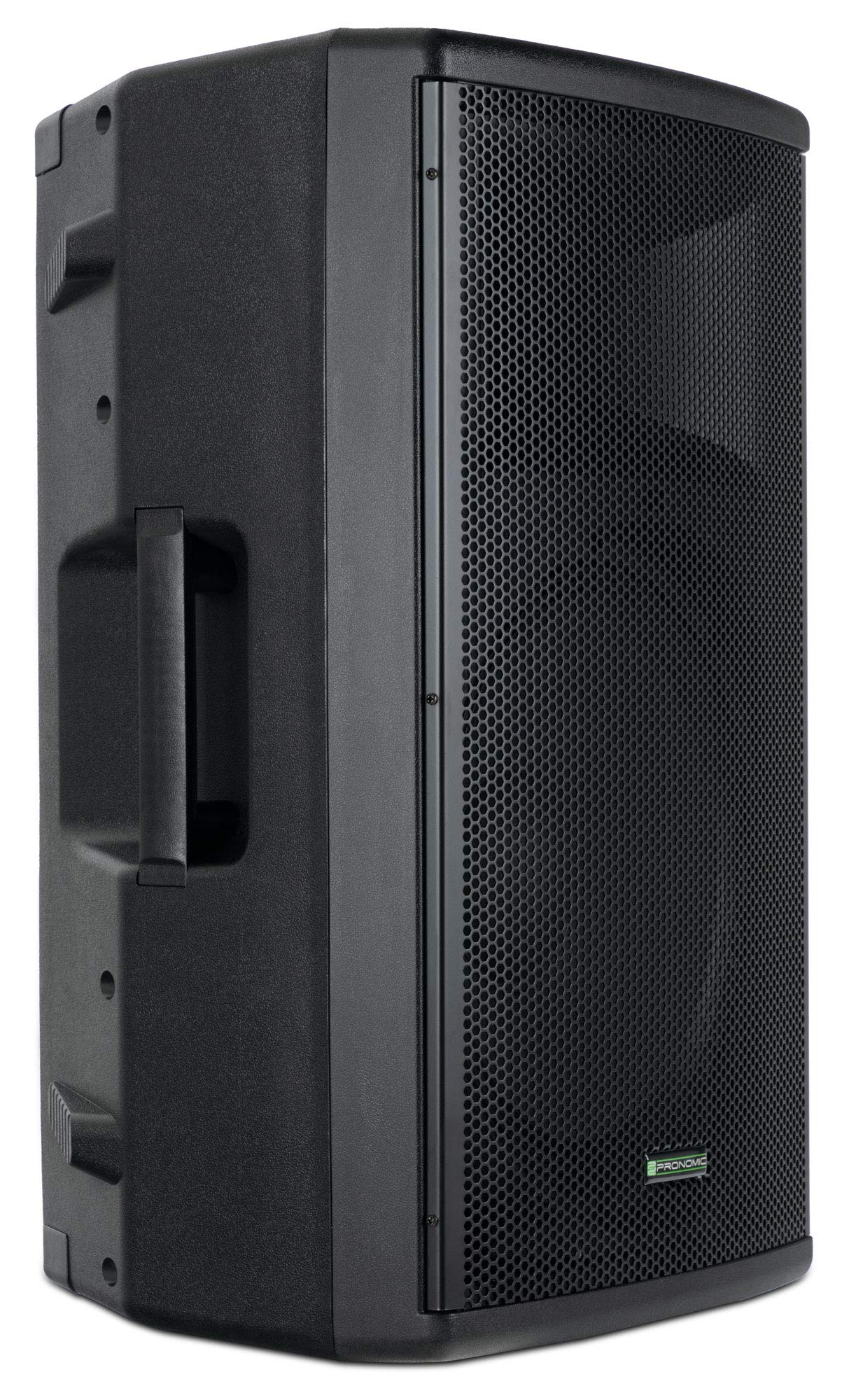 Pronomic Powerstage Economy 1812 2.1 - aktives PA-Set mit 1x 18-Subwoofer und 2X 12-Satelliten - 540 Watt Gesamtleistung (RMS) - inklusive Lautsprecherstative