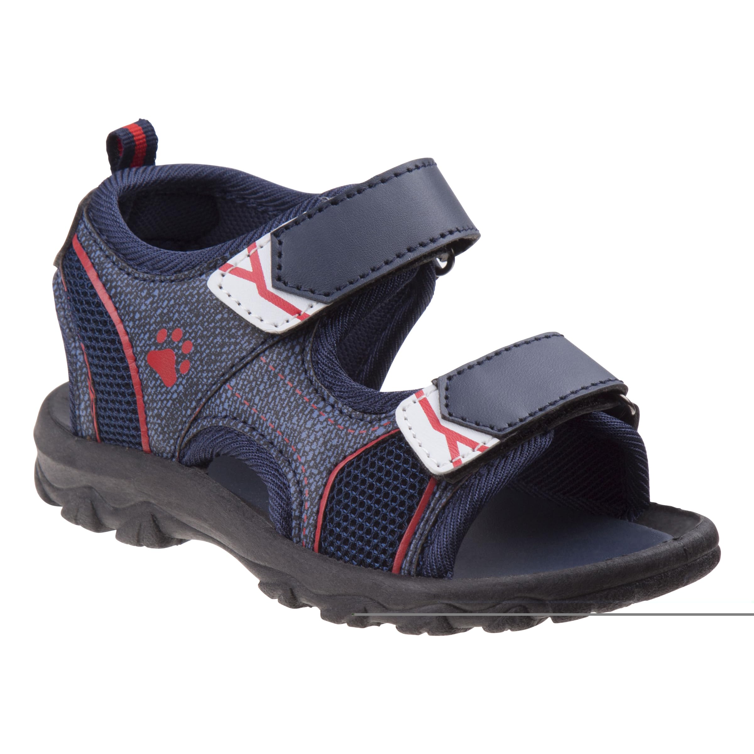 Rugged Bear Kids Boys Girls Open-Toe Outdoor Sport Water Sandals - beach pool slide adjustable strap shoes athletic summer (Toddler/Little Kid/Big Kid)
