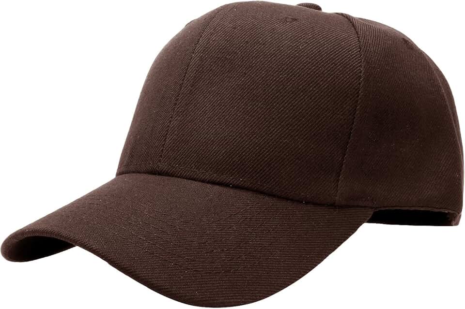brown baseball hat