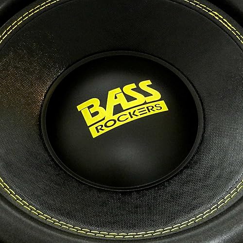 Miniatura 3 de Bass Rockers Subwoofer dual de coche de 4 ohmios de 12" y 2000 W - BR124LP